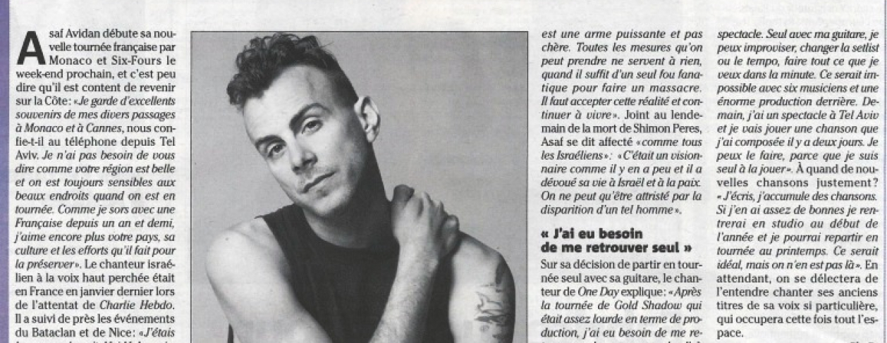 Lu dans NICE MATIN